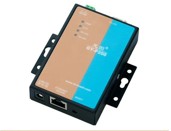Serial Device Server + Modbus Converter RS232 + RS485 to Ethernet TCP/IP VCOM 32bit CPU, Win7/8 64bit Virtual Port