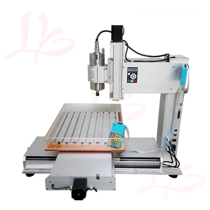 metal cnc router 6040 3axis 1500W spindle pillar type cnc milling machine for metal wood glass