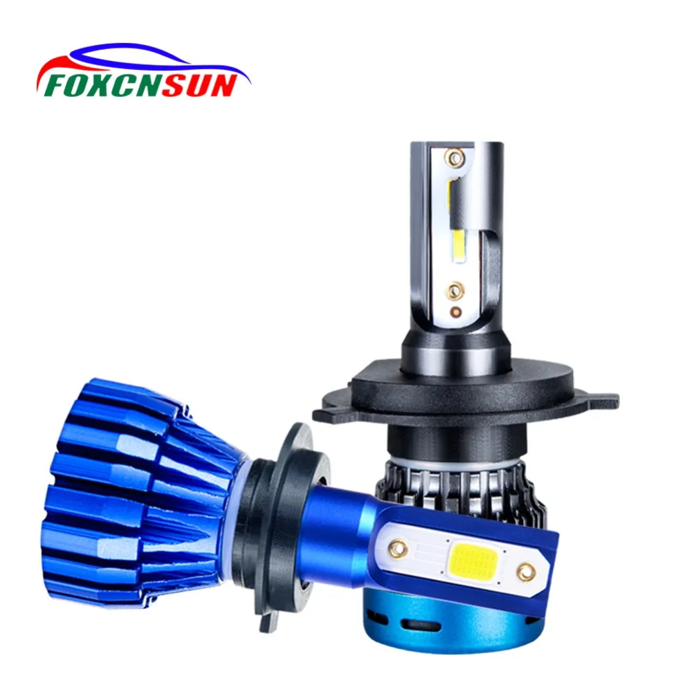 

2PCS Mini H4 H7 LED Car Headlight Kit 50W 10000LM/Set H1 H11 9005 HB3 9006 HB4 H8 6000K 4300K 8000K 3000K Bulbs Car Accessories