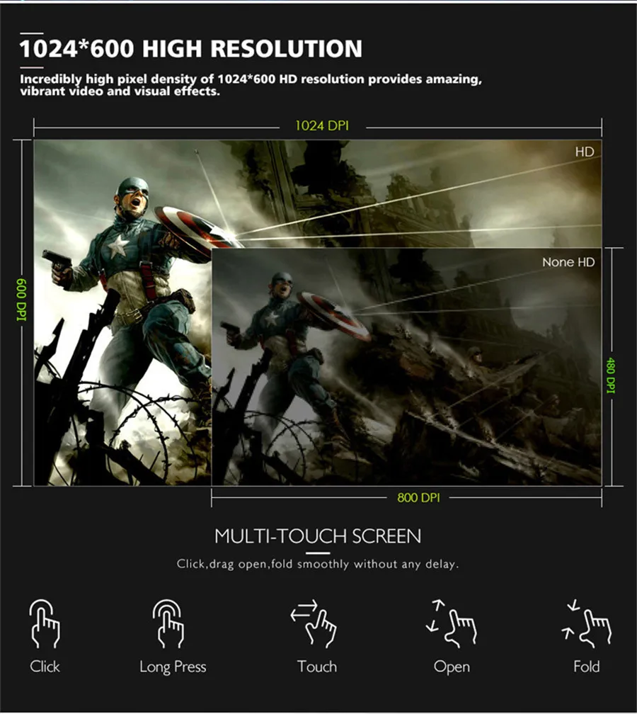 Discount Universal 1DIN 9" Android 8.1 Rotatable Touch Screen Quad-core RAM 2GB ROM+32GB GPS Wifi Mirror Link 13