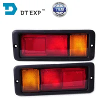 PAJERO V31 V32 V33 REAR BUMPER LAMP montero V43 Brake light rear fog lights for Mitsubishi Pajero WITHOUT BULB 1 PAIR