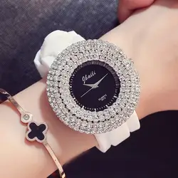 Женские часы 2018 брендовые Роскошные модные кварцевые женские часы Силиконовые часы платье повседневные часы relogio feminino Montre Femme