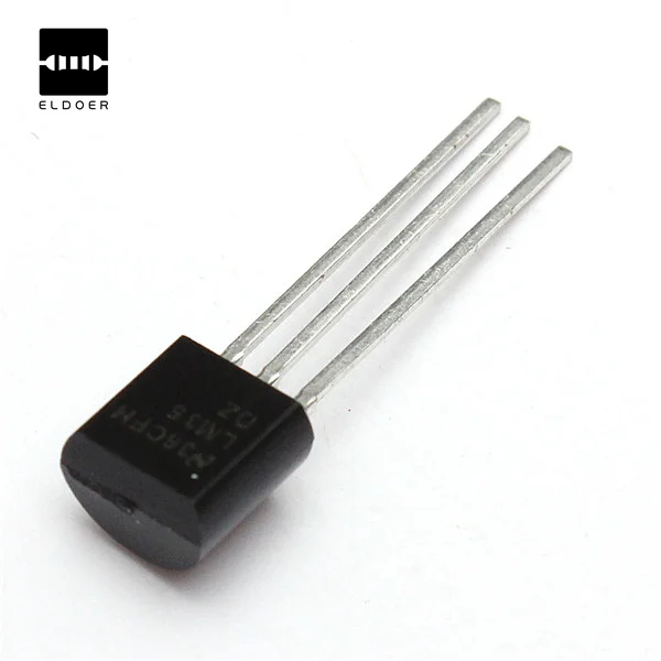 

Brand new LM35DZ TO-92 LM35 Precision Centigrade Temperature Sensor For IC Low Impedance Electronic Components Supplies Sensors