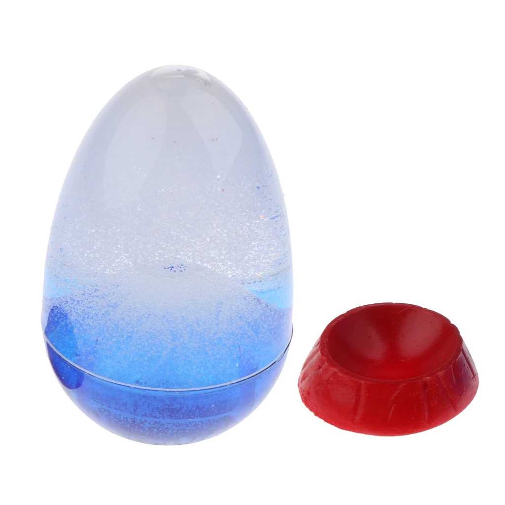 Cute and Fun Egg Volcano Eruption Liquid Hourglass Sand Timer Home/Office Desk Accessories Decoration 