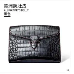 Gete Новинка 2019 года кожа сумочка крокодил мешок руки моды бизнес Человек наручные мешок большой ёмкость мужское портмоне