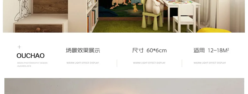 Мультфильм творческий красочный самолетов потолочный светильник Boys'Bedroom Детская комната светильники Современный простой светодиодный
