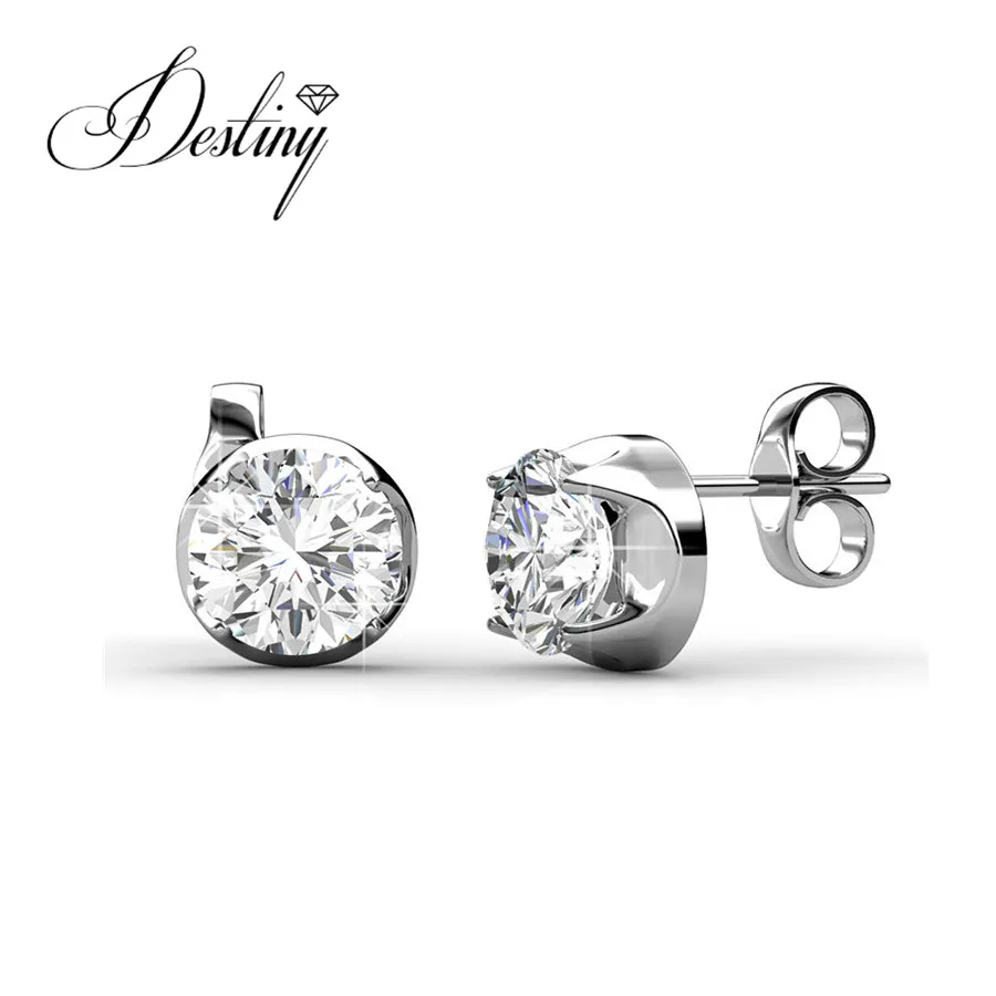 Destiny Jewellery серьги-стержни Подарки для женщин украшен стразами от Сваровски DE0066 |