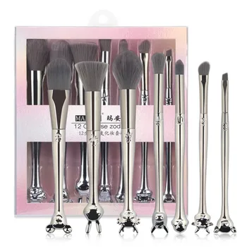 

MAANGE 5-7Pcs Chinese Zodiac Makeup Brushes Set Foundation Powder Eyeshadow Make Up Brush Cosmetics Tool With Box