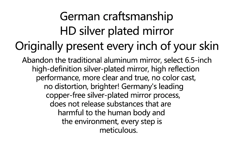 Xiaomi AMIRO AML004 Makeup Mirror Rechargeable Brightness Adjustable LED HD Makeup Daylight Mirror Mijia Makeup Mirror Cosmetics6