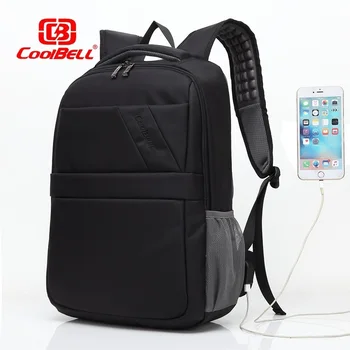 

CoolBell CB-2669 USB Charging 15.6 Inch Waterproof Shockproof Large Capacity Laptop Notebook Backpack Computer Travelling Bag