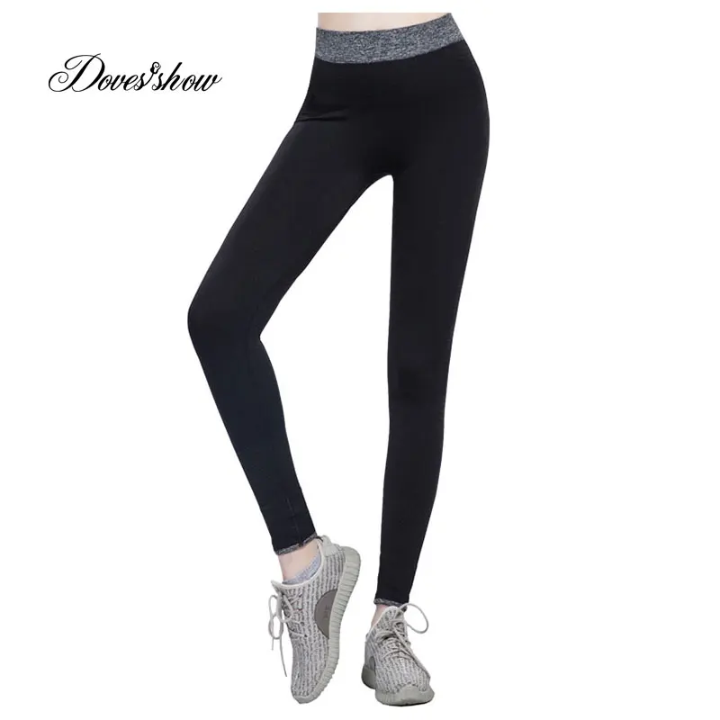 Fashion Slim Women Leggings Faux Denim Jeans Leggings Sexy Hole Heart