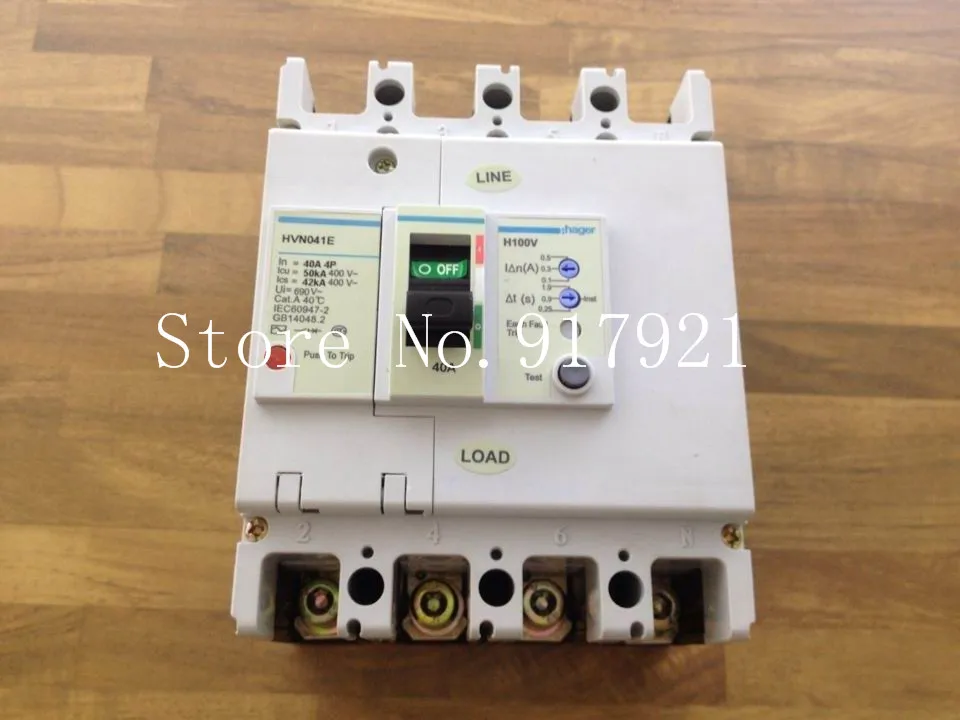 

[ZOB] Hagrid HVN041E residual current circuit breaker 4P40A 100-300-500MA