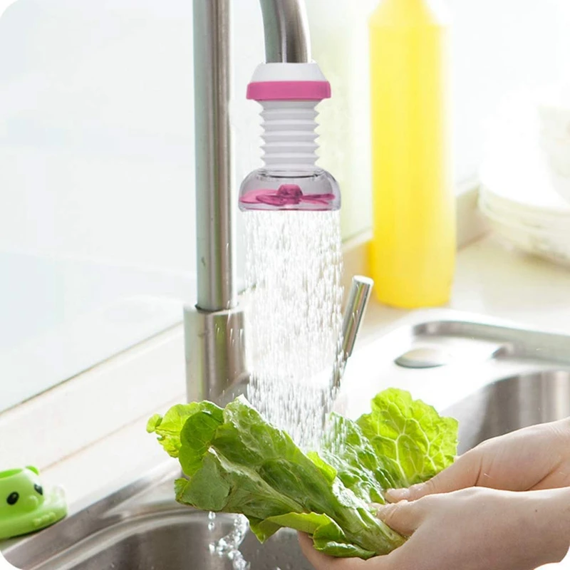 Rotatable Water Bubbler Swivel Head Water Saving Faucet Aerator Nozzle Tap Adapter Device  123