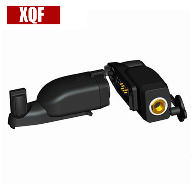 XQF аудио адаптер для MOTOROLA GP328+ иди и болтай Walkie talkie с подкладкой CB Ham Радио C039