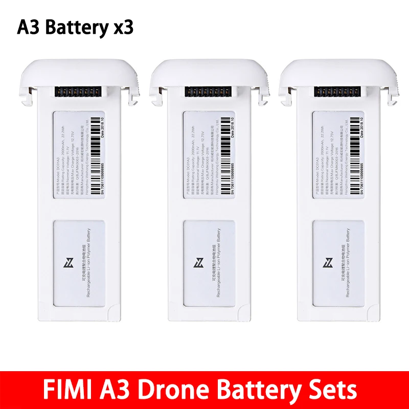 FIMI A3 Дрон сбалансированное зарядное устройство адаптер батарея 3 в 1 зарядное устройство кабель RC Quadcopter запасные части Аксессуары - Цвет: set 4