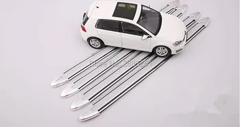 

4PCS Car Styling car Edge Anti-collision Strip Strip Bumper for ALFA ROMEO 147 159 156 stickers mito giulietta gt accessories