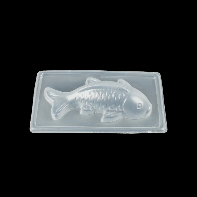 Delidge 1 шт. пластиковая карповая рыба форма для шоколадного торта 3D желе пудинг печенье бисквит фондант плесень DIY помадка украшения инструменты - Цвет: Small