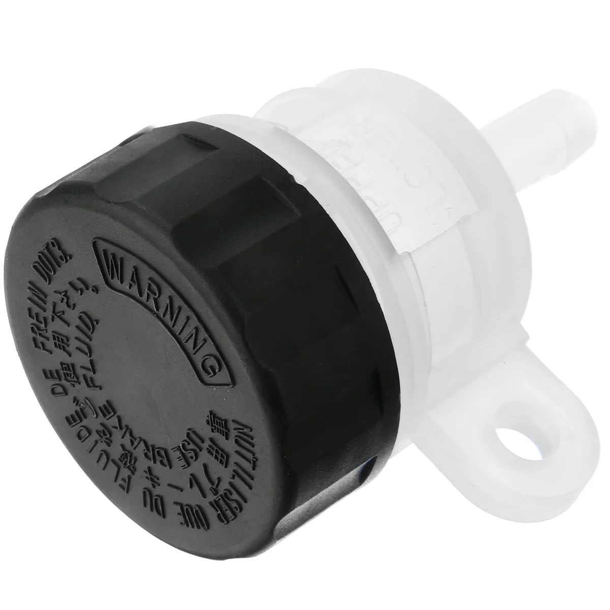 Universal 1pc ABS Motorcycle Rear Brake Master Cylinder Oil Cup Fluid Bottle Reservoir For YAMAHA SRX600 1986