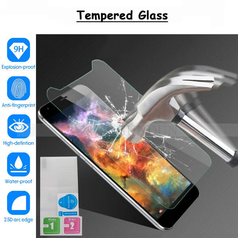 

Homtom S12 Glass Anti-Scratch Screen Protective Tempered Glass for Homtom S12 Screen Protector Cover 2.5D Smartphone Film
