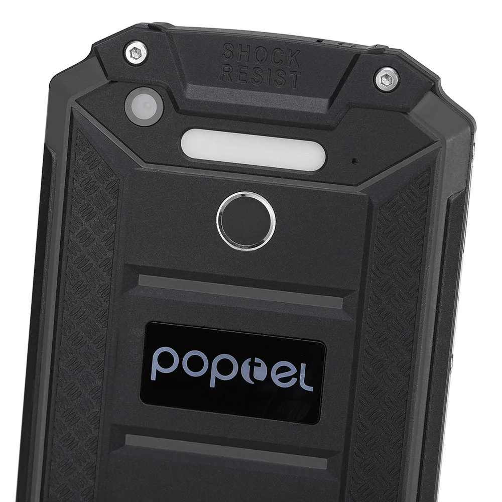 Poptel P9000 MAX 5 'ཉMP NFC IP68 4 г мобильного телефона Водонепроницаемый пыле MTK6750V Octa Core