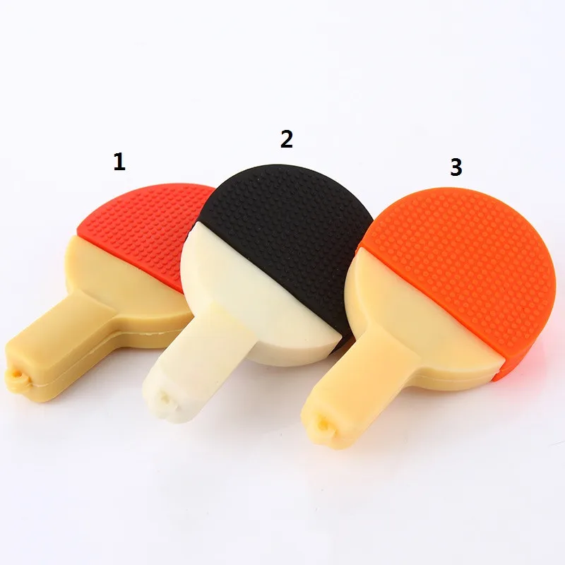 

mini cartoon table tennis racket 2.0 flash drive USB 4GB 8GB 16GB 32GB 64GB memory stick memory card U disk fashion gift