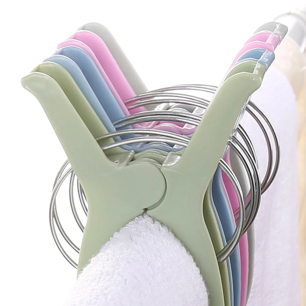 5 Jumbo Size Itian Set of 4 Beach Towel Clips