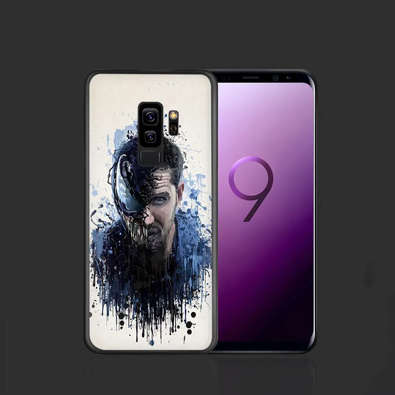 Мягкий чехол для телефона из ТПУ с изображением комиксов Marvel VENOM для Galaxy A2 Core A5 A6 7 8 9 A10S 20S 20E 30S 40S 50S 60 70S - Цвет: B12