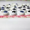 6Pairs(12 Pcs) Wholesale Dolls Eyeball Accessories High Quality 12MM Acrylic Doll Eyes Reborn Mix Colors Half Round Eyes Toys ► Photo 2/6