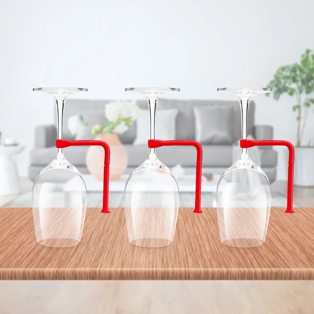 Buy Hot Sale Flexible Silicone Wine Glass Holder