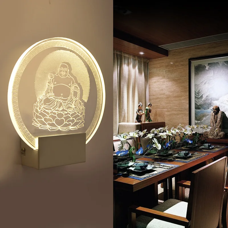 

Acrylic Led Wall Lamp Modern indoor lighting Home Lighting Led Wall Light bedroom bedside light foyer study decoration IY121701