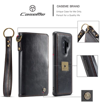 

For Samsung S20 Ultral Case Caseme Leather Wallet Stand Cover Case Fundas for Samsung Galaxy S20 Plus S10 S9 S8 Note 10 9 8