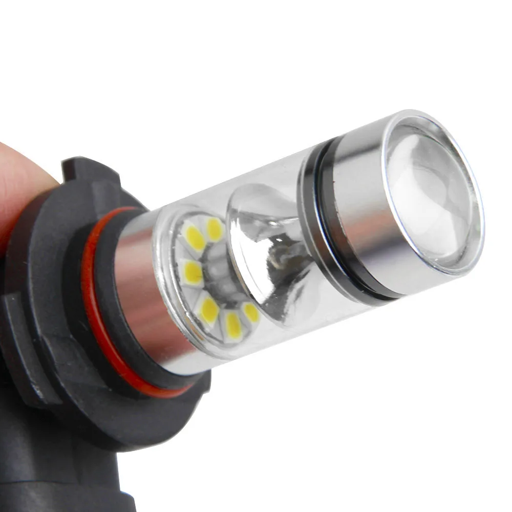 2pcs H11 LED Fog Light H8 Bulbs 9005 HB3 HB4 9006 Car Running Lights Auto Driving Lamp 12V 24V 6000K White Yellow