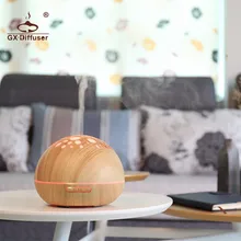 GX-21K Aromatherapy Aroma Diffuser Ultrasonic Humidifier Air Cleaner LED Lamp 7 Colors Essential Oil Diffuser Mist Maker Fogger gx diffuser gx 01k ultrasonic humidifier led mini aroma diffuser aromatherapy essential oil air humidifier purifier for home