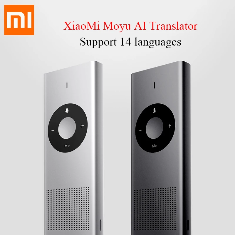 

Original Xiaomi Mijia Moyu AI Voice Translator 14 Languages 7 Days Standby 8H Continuous Translate 900mAh Battery Smart