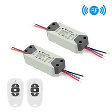 eMylo Wireless RF Switch Motor Controller DC 220V 433mhz 300W Remote Control Switch Relay Module For Rolling Door/Water Pump 2pc eMylo Wireless RF Switch Motor Controller DC 220V 433mhz 300W Remote Control Switch Relay Module For Rolling Door/Water Pump 2pc