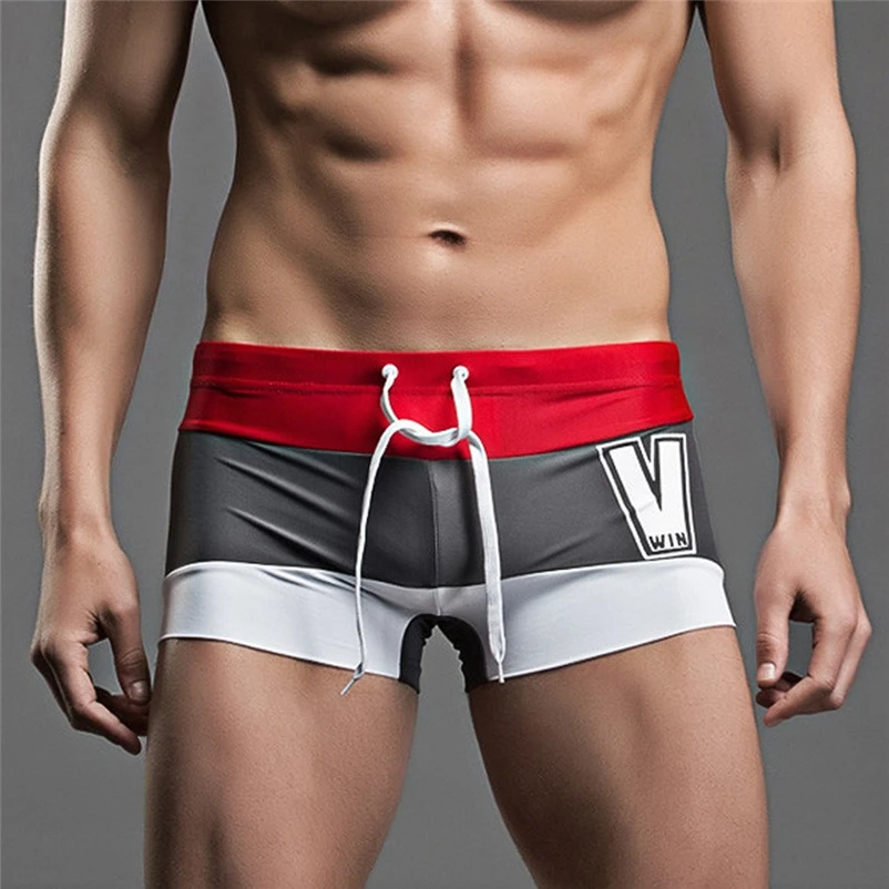 2018 Summer Mens Swim Trunks Swimwear Maillot De Bain Boy Swim Suits Boxer Shorts Swim Trunks Swimming Surf #FS#4JU05 (11)
