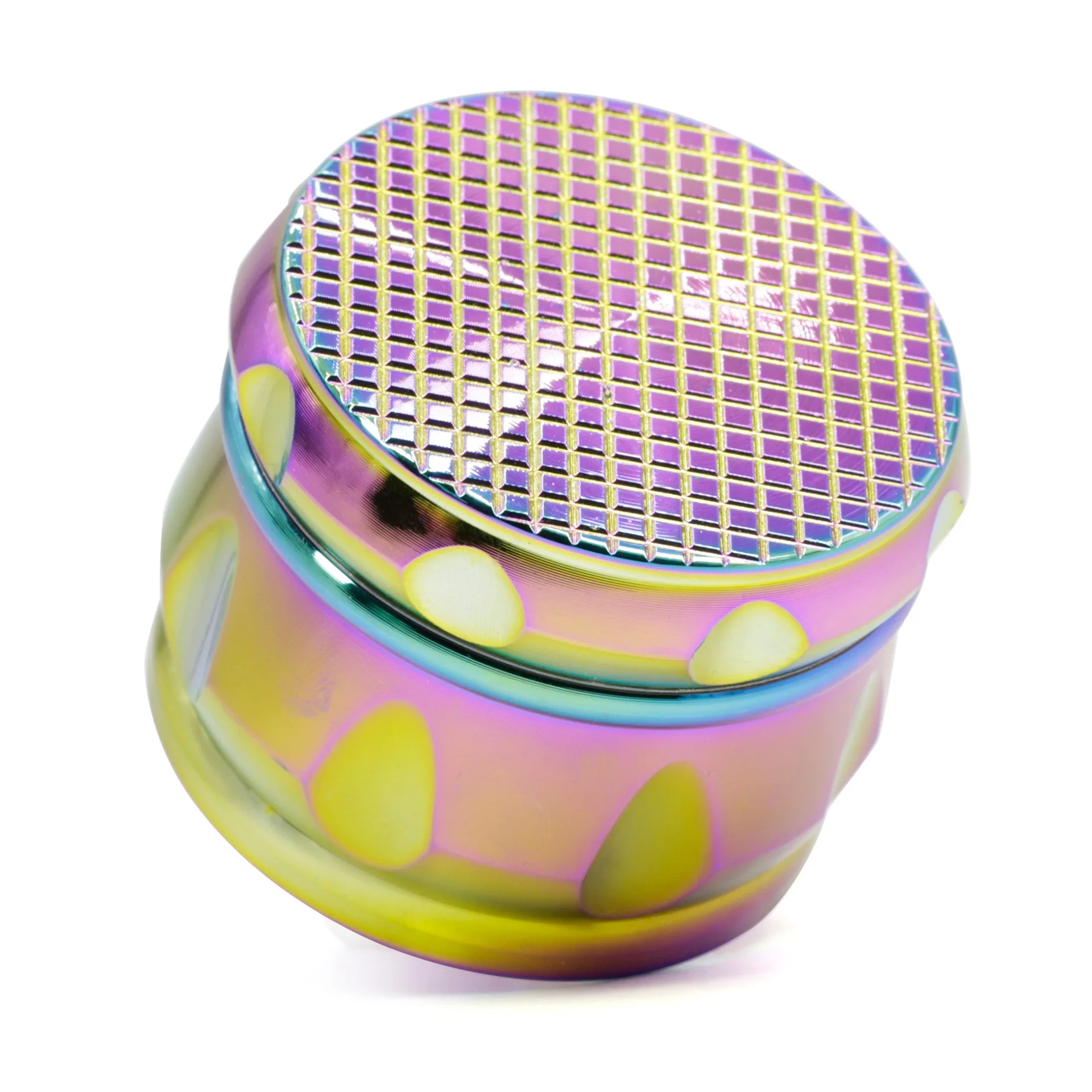 

New Zinc Alloy Mill Smoke Spice Crusher Muller Colorful Cigarette Herb Grinder Tobacco Shisha Hookah Pipe Wholesale 2019