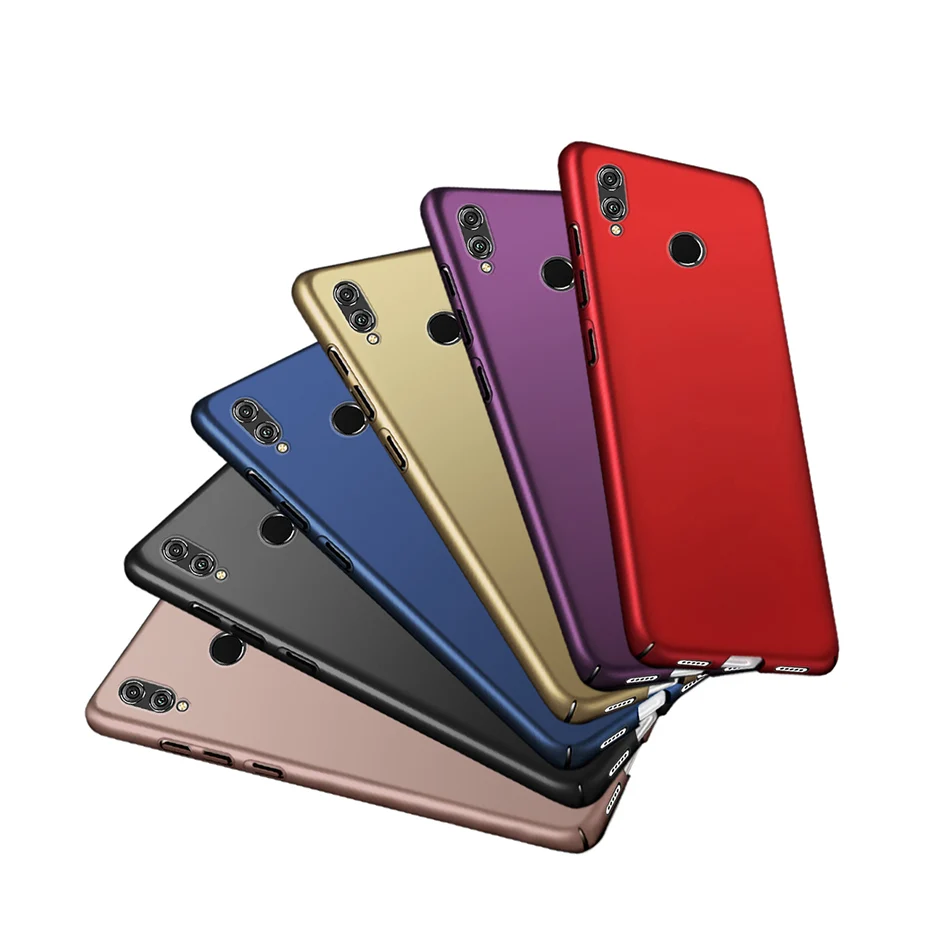 

Luxury Hard Plastic Case For Xiaomi Redmi Note 7 Case Redmi 7 Back Cover Phone Protective Case Redmi Note 6 7 Pro Case Bumper