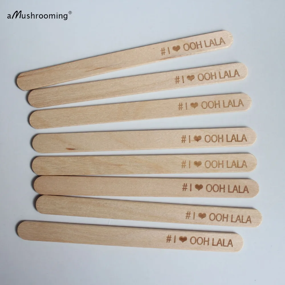100 Engraved Lolly sticks Summer Wedding, Lollipop, Ice Lolly, Cake pop