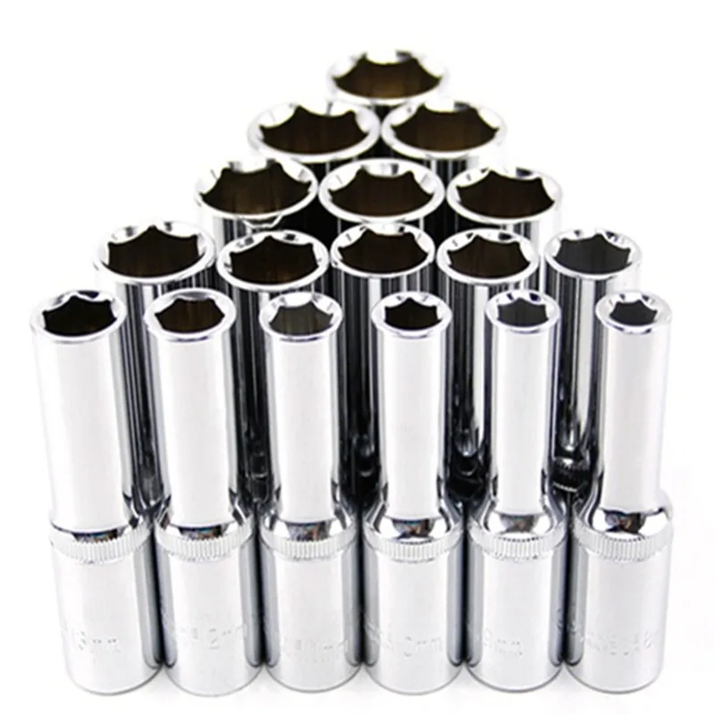 3/8 Inch Drive Deep Socket Size SAE 3/8" 7/16" 1/2" 9/16" 5/18" 11/16
