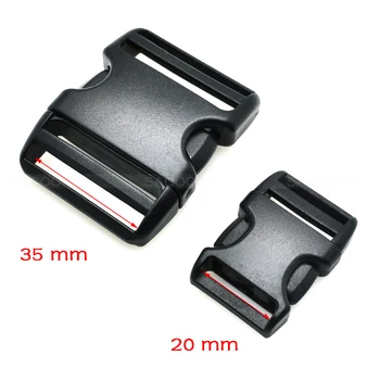 

For Casual Bags Outdoor sports bag Plastic Side Release Buckles Slim waist Backpack/Camping Hiking Straps Webbing 20mm 35mm