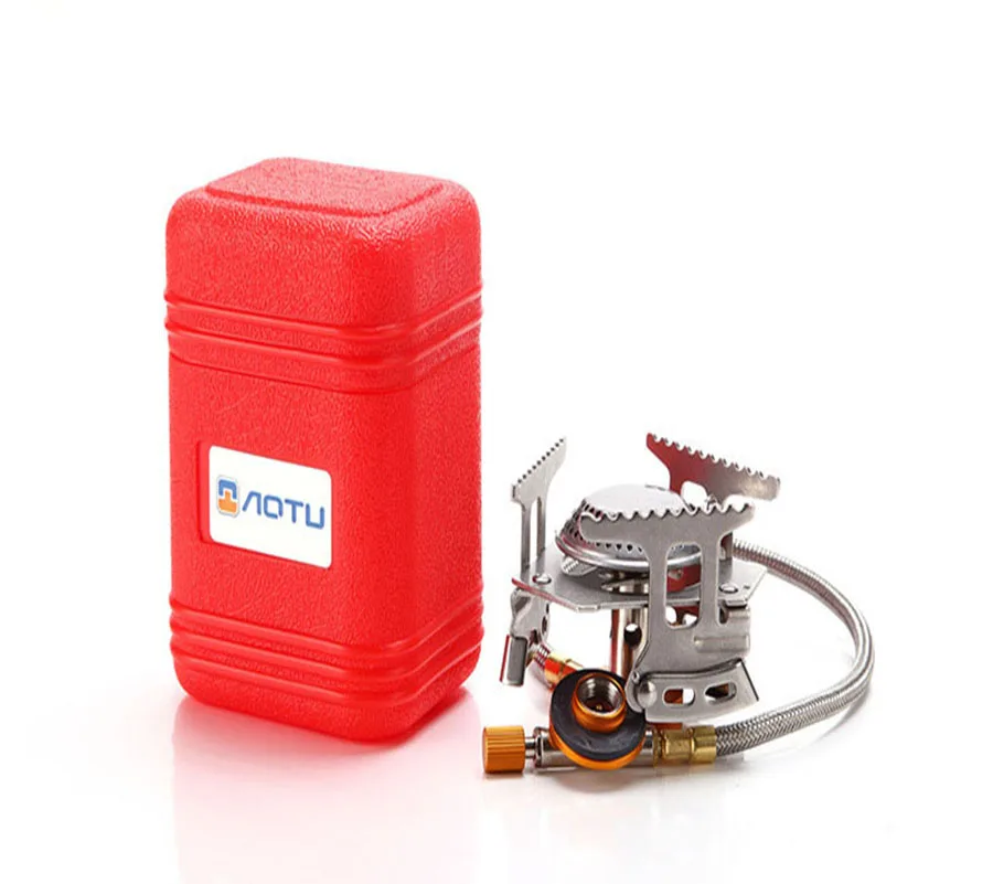 Portable Camp Shove Oil Gas Multi fuel Stove Camping Outdoor Burn Stove