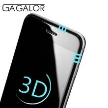 GAGALOR real 3D Toughened Arc edge Curved Full Cover Tempered Glass Screen Protector 9H for iPhone