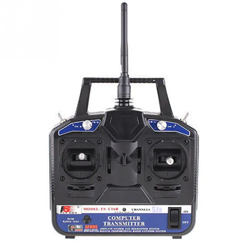 

2.4G RC Aircraft Remote Controller PPM 6CH Dual-way Transmission for FS-CT6B RC drone Accessories