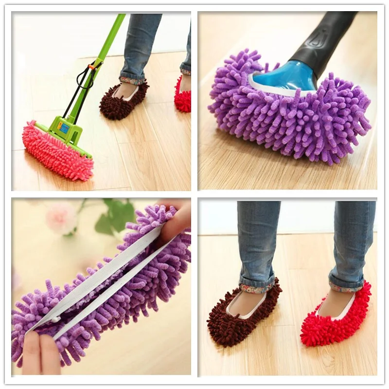 230pcs Dust Mop Slipper House Cleaner Lazy Floor Dusting Cleaning Foot