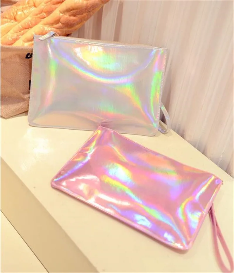 Hot Sale Women Handbags New Fashion Women Laser Color Evening Bags Hologram Envelope Clutch HBF38 (10)