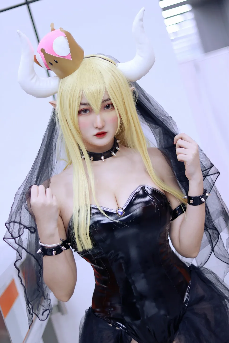 Супер Марио Bowsette Косплей Костюм Bowser Cos Марио Принцесса табурет персик косплей латексный Catsui черная черепаха Shel