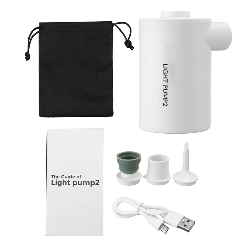 

Outdoor Camping Usb Electric Air Pump Fast And Convenient Air Pump Portable Ultra Light Mini Pump Pool Air Cushion Sleeping Ba