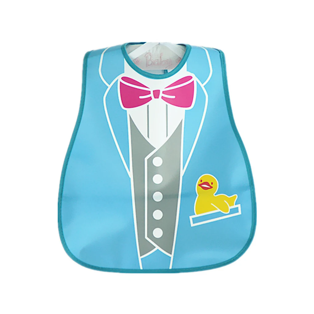 3pcs Cute Baby Bibs Toddler Waterproof Apron Cartoon Animals Children Feeding Smock Bib Baby Stuff Baby Bibs Infant Feeding Bib