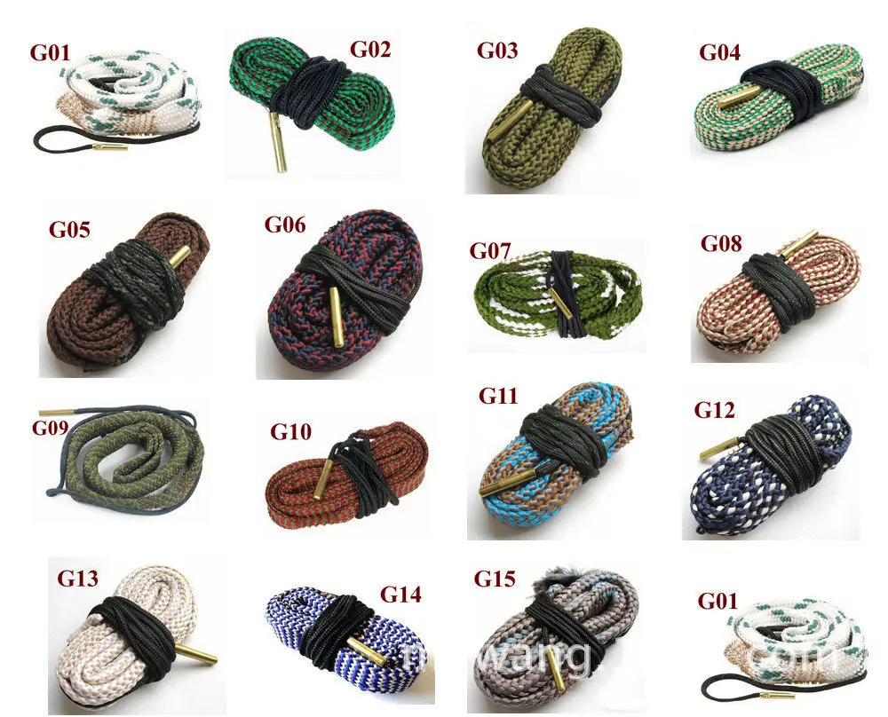 tactical ar15 accessories Hot Bore Snake Cleaner 30 cal. 308Cal 30 - 06. 300cal. 303 & 7.62 mm rifle Cleaning Rope for hunting (1)